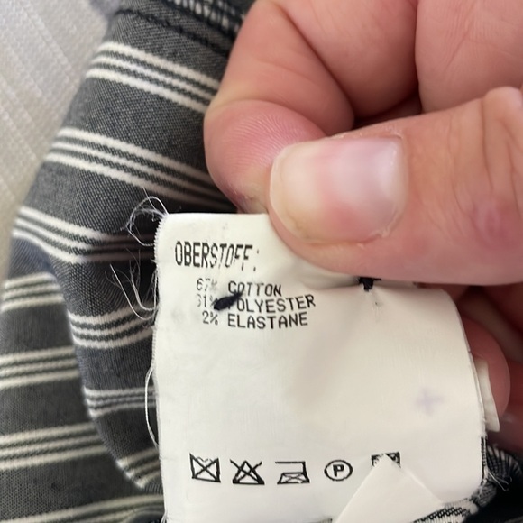 Witteveen Women’s Striped Front Button Lady Jacket Blue/White 40 (M) - Picture 7 of 7